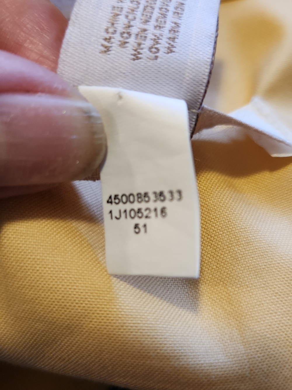 Chico's Soft Buttercup Yellow Button-Front Shirt No Iron 100% Cotton Size Large - Picture 10 of 11